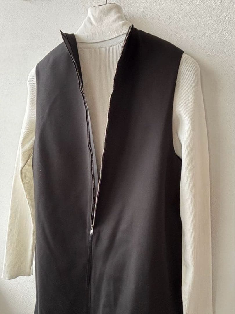 《新品タグ付き》ミラオーウェン リブニットセットレイヤードワンピース