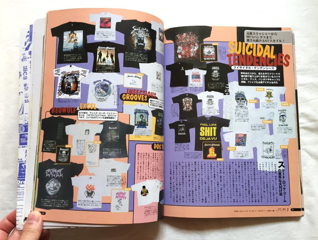 ビンテージ 悶絶 ロックTシャツ 秘宝館 本 Nirvana Germs