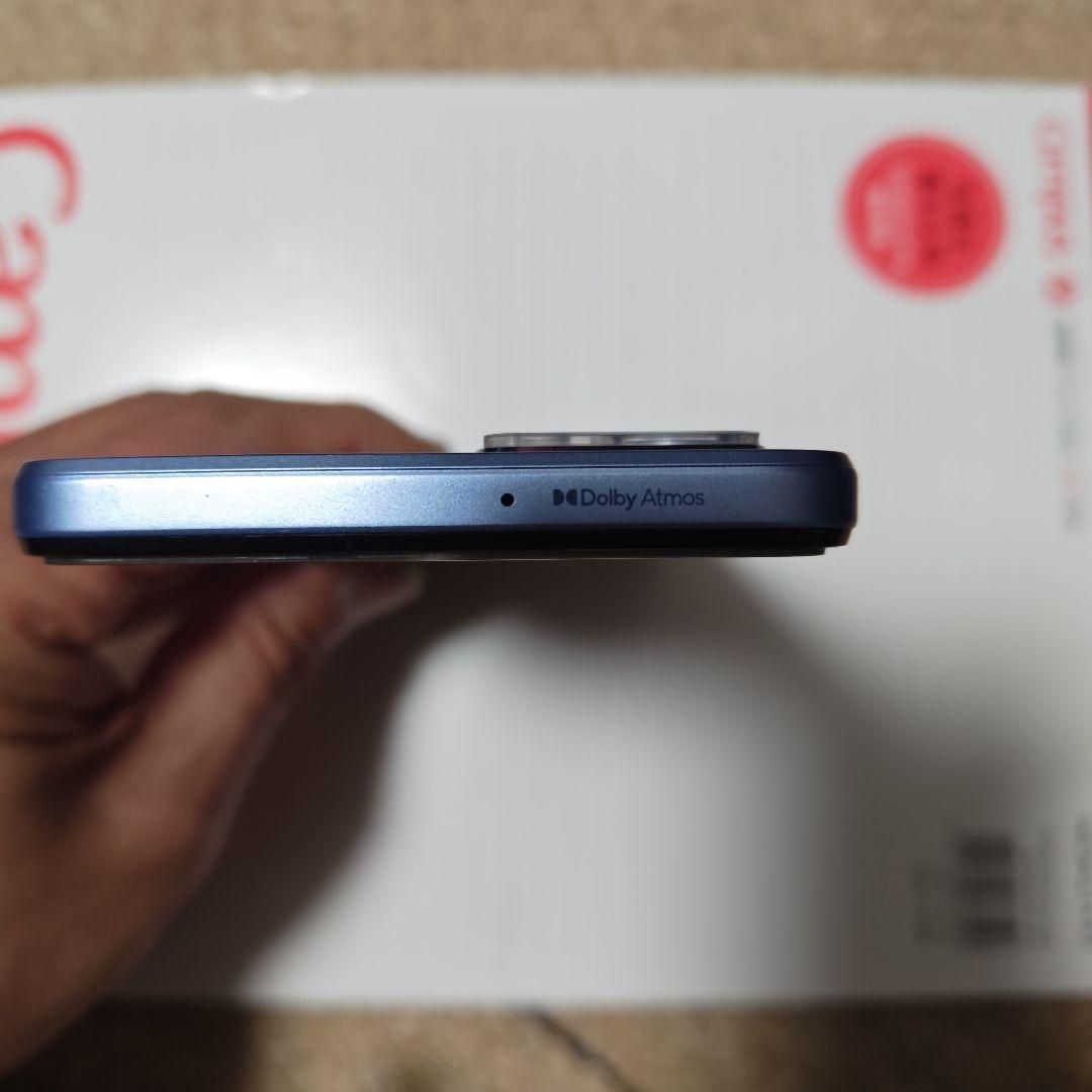 Motorola スマートフォン ダークブルー