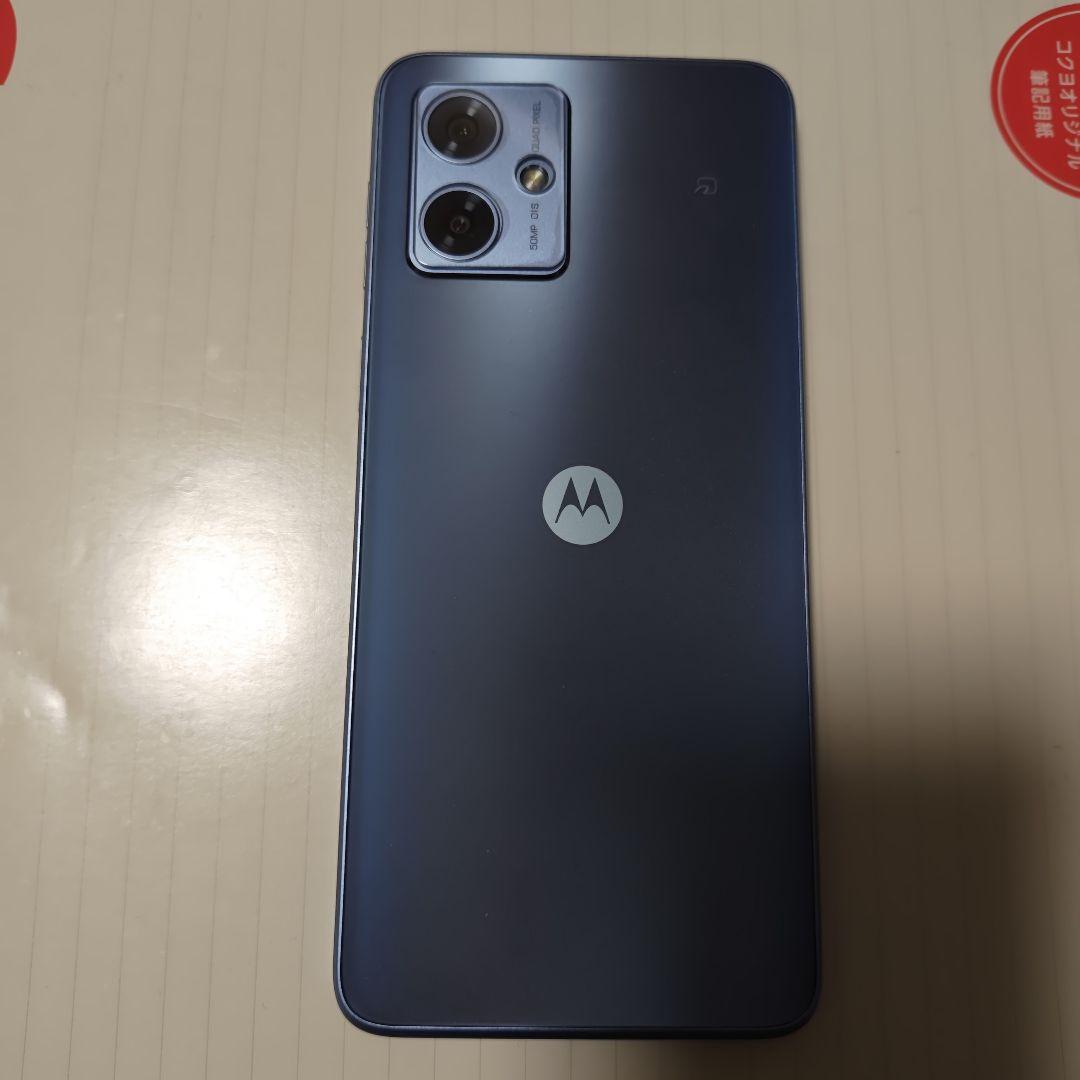 Motorola スマートフォン ダークブルー
