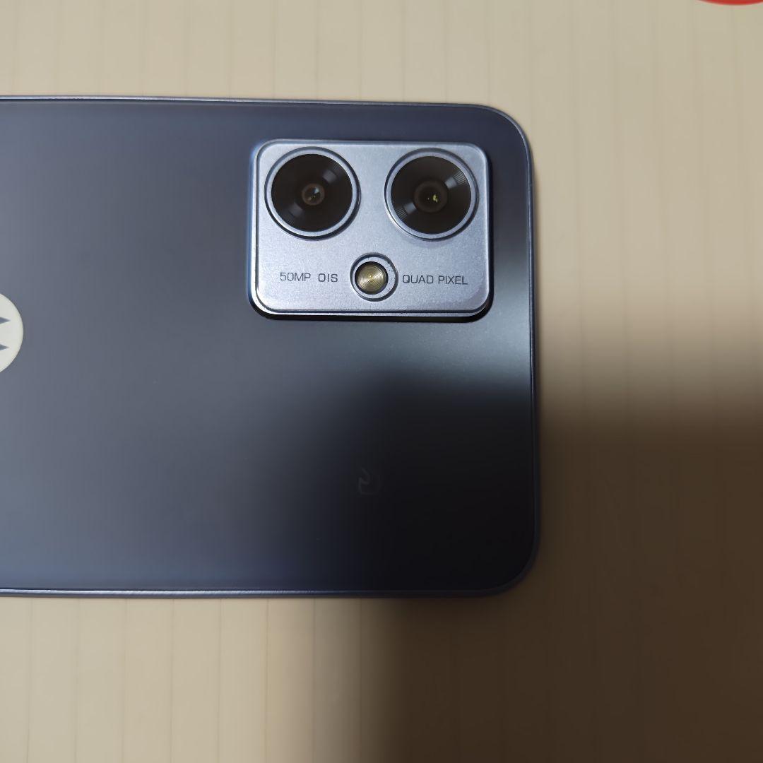 Motorola スマートフォン ダークブルー