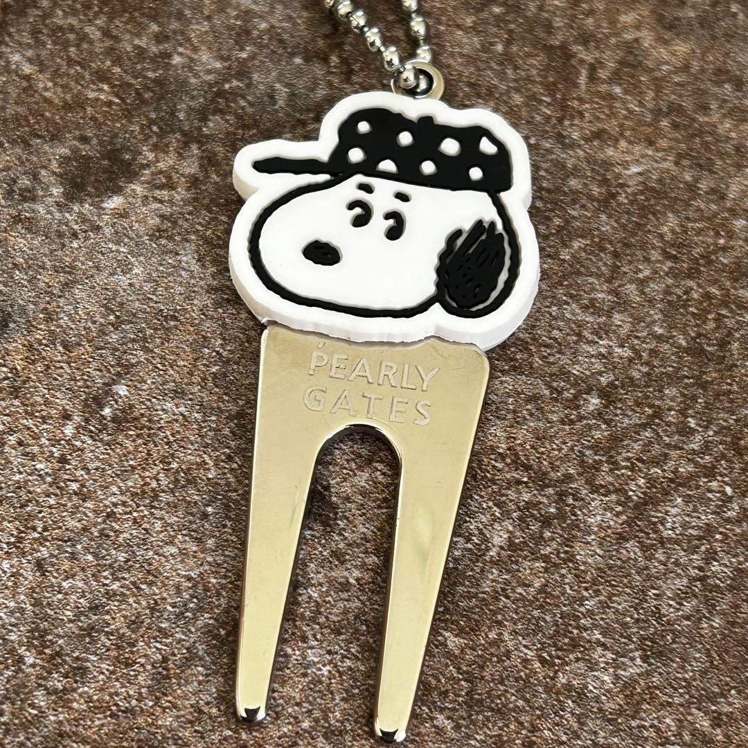 近年モデル　PEARLY GATES SNOOPY チャーム　スヌーピーコラボ
