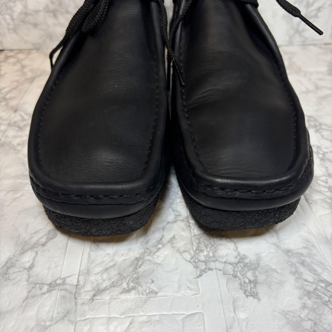 【美品】 clarks クラークス ワラビー レザー チャッカブーツ 28㎝