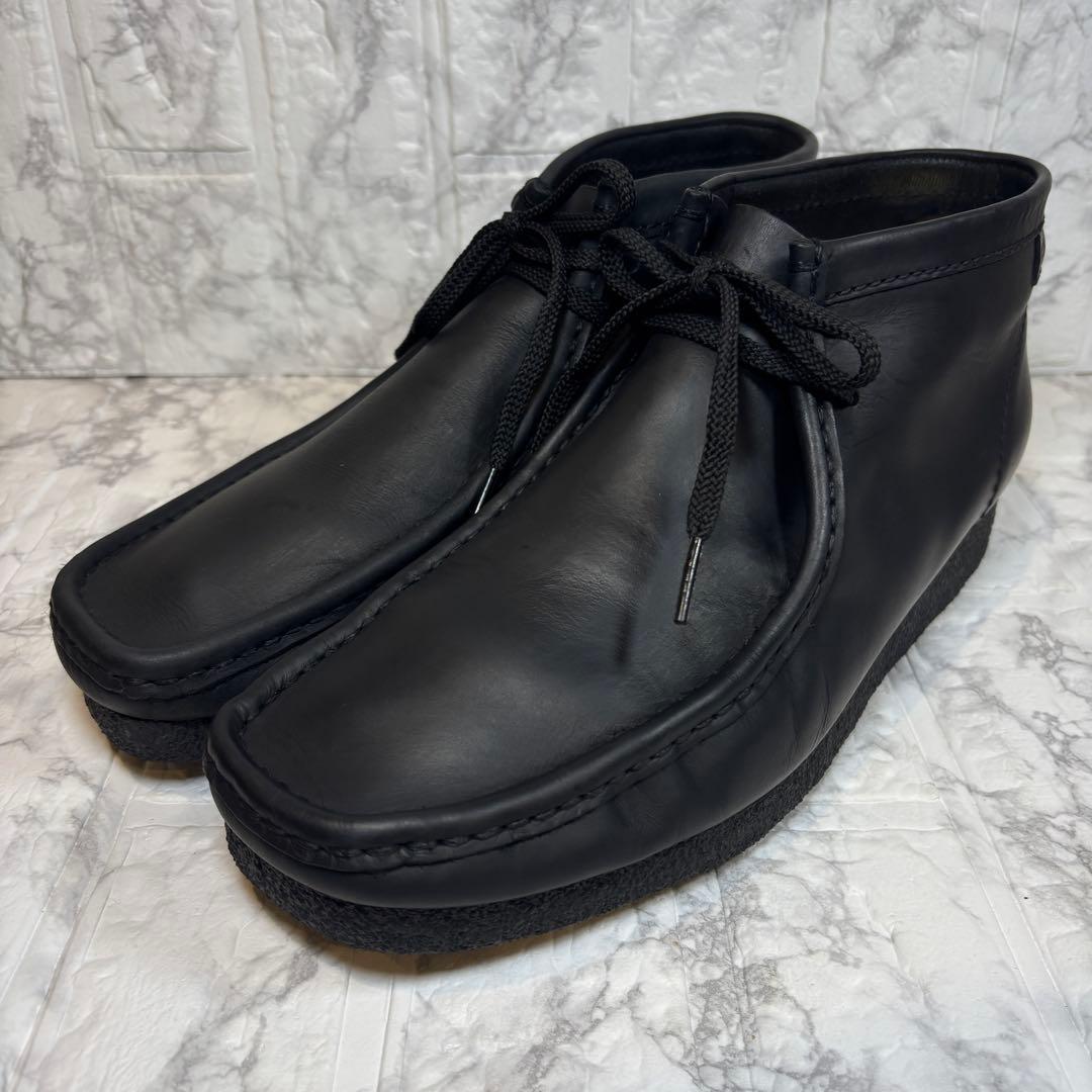 【美品】 clarks クラークス ワラビー レザー チャッカブーツ 28㎝