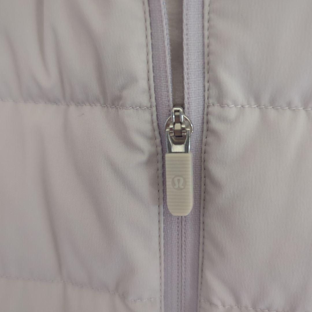 lululemon ライトグレー キルティングベスト サイズ6