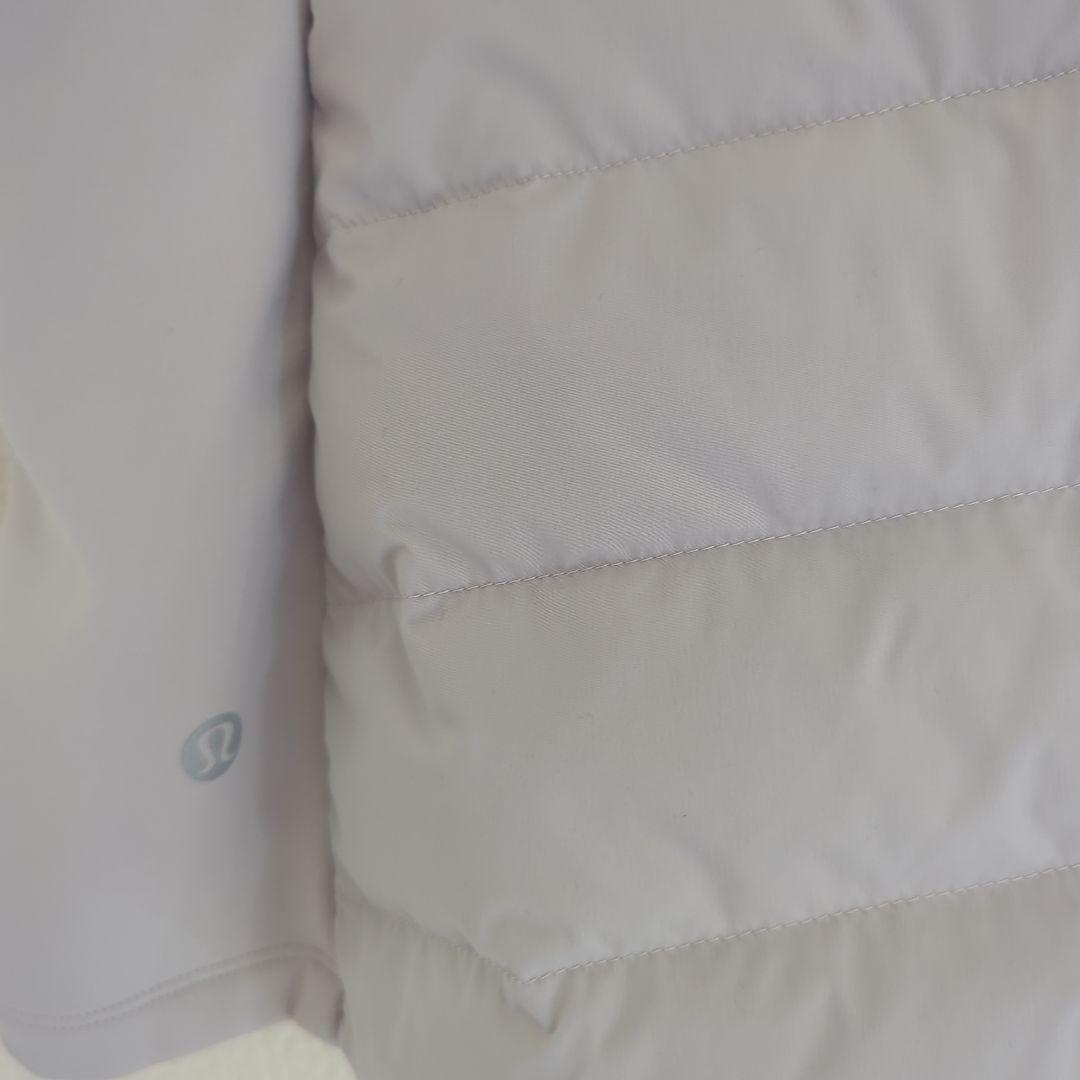 lululemon ライトグレー キルティングベスト サイズ6