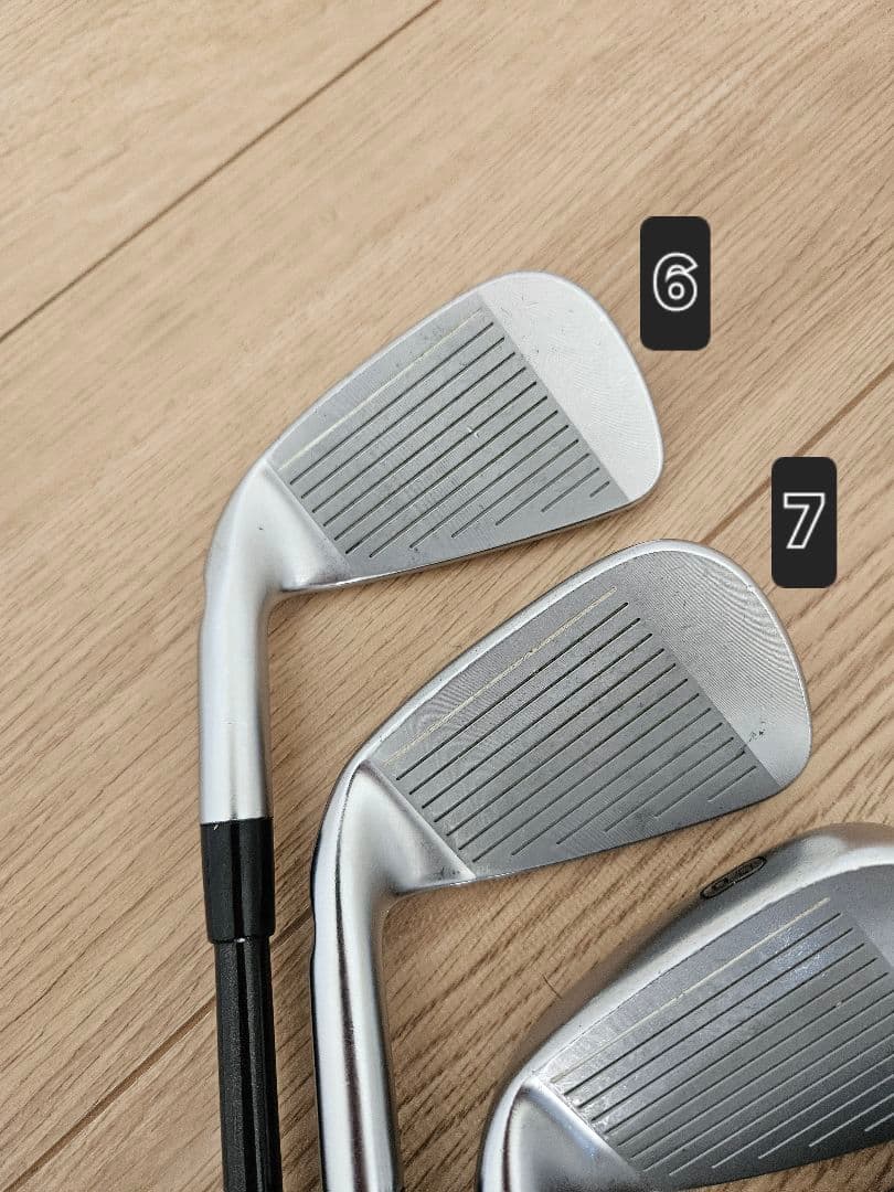 PING i210 6i～W ラウネi90 S_黒ドット