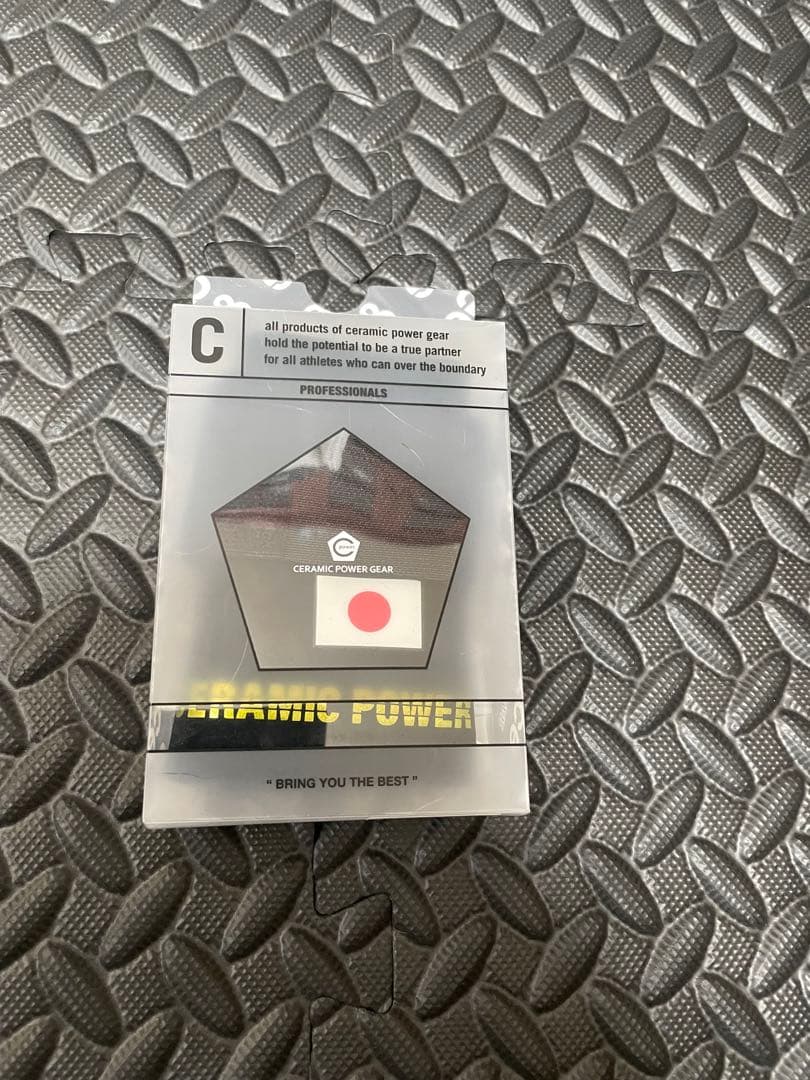 セラミックパワーギア　リストプロテクトギア　日の丸