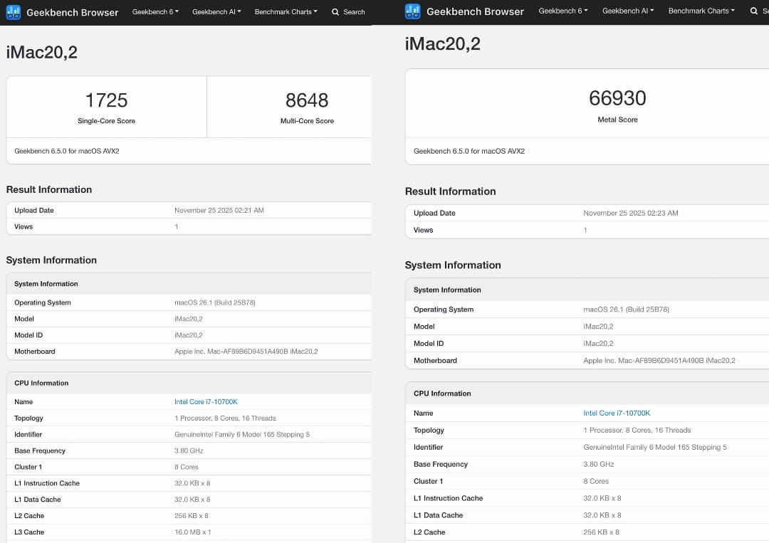 iMac Retina 5K 2020 1TB SSD 64GB メモリー 美品