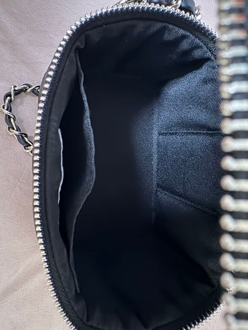 Darich キルティングスクエアミニバッグ【シルバーパーツ】