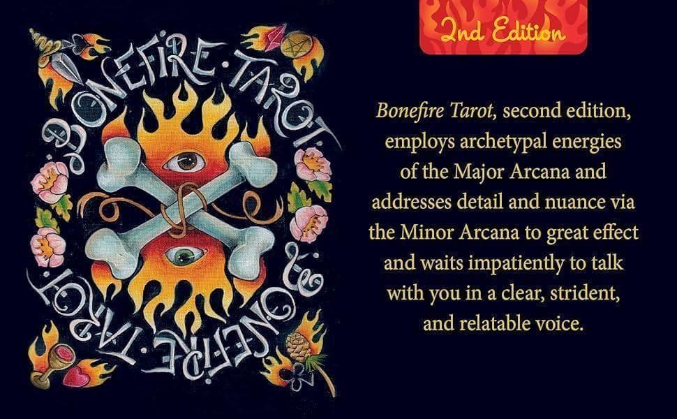 ★正規品タロットカード★クール＆パワフル✨タトゥーアウトサイダーアートのデッキ