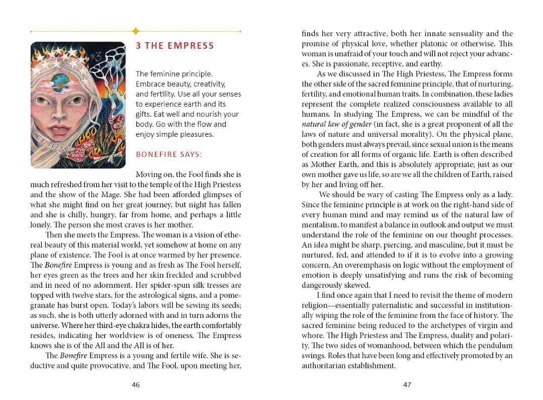 ★正規品タロットカード★クール＆パワフル✨タトゥーアウトサイダーアートのデッキ