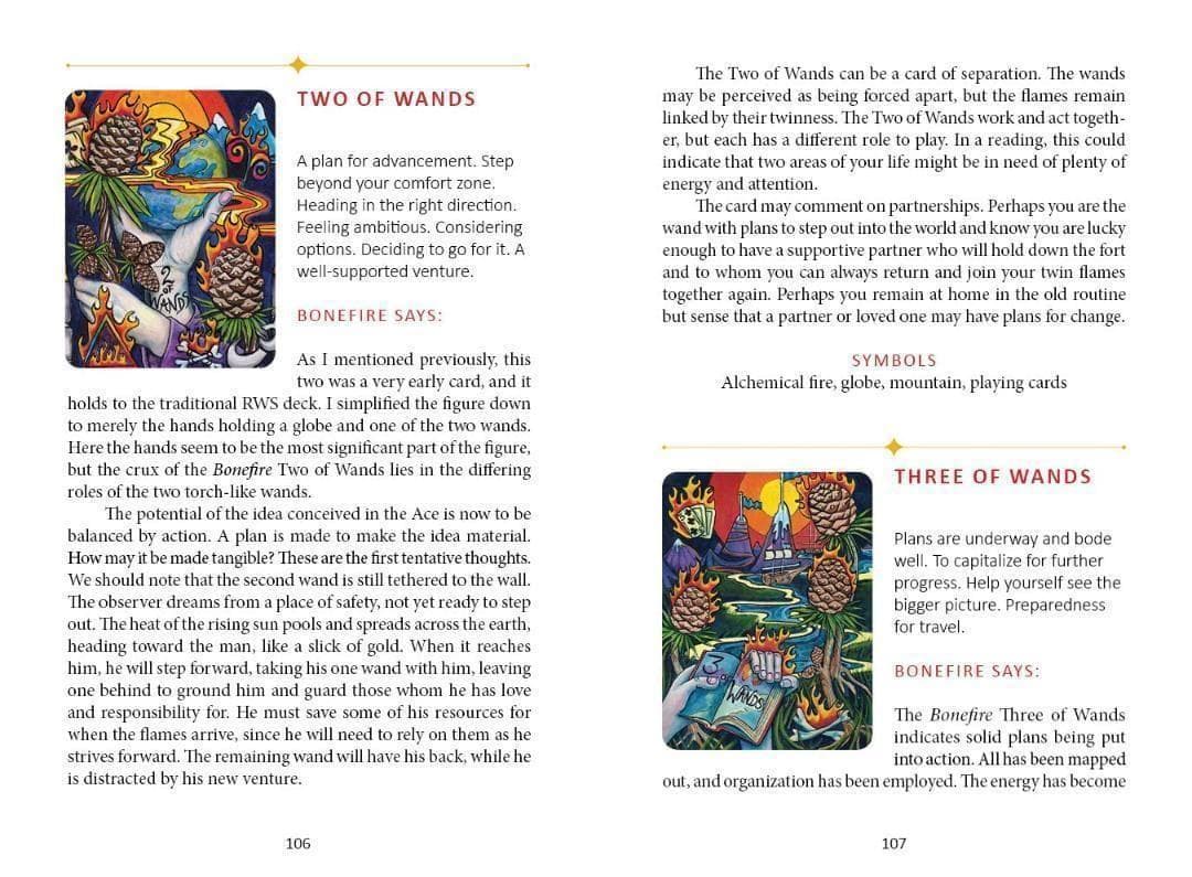 ★正規品タロットカード★クール＆パワフル✨タトゥーアウトサイダーアートのデッキ