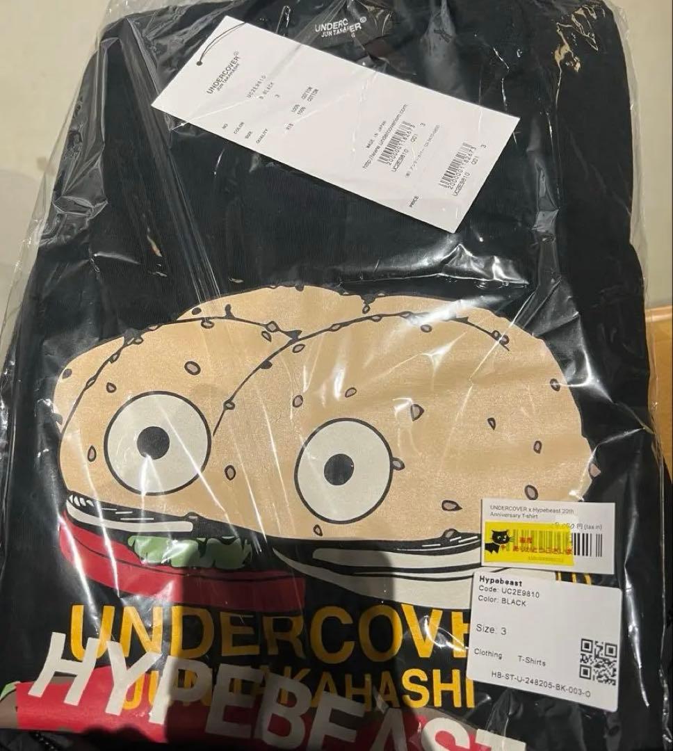 サイズ3 UNDERCOVER x Hypebeast 20th Tシャツ