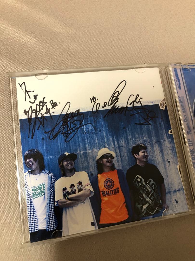 KNOCK OUT MONKEY レア廃盤CD サイン入り