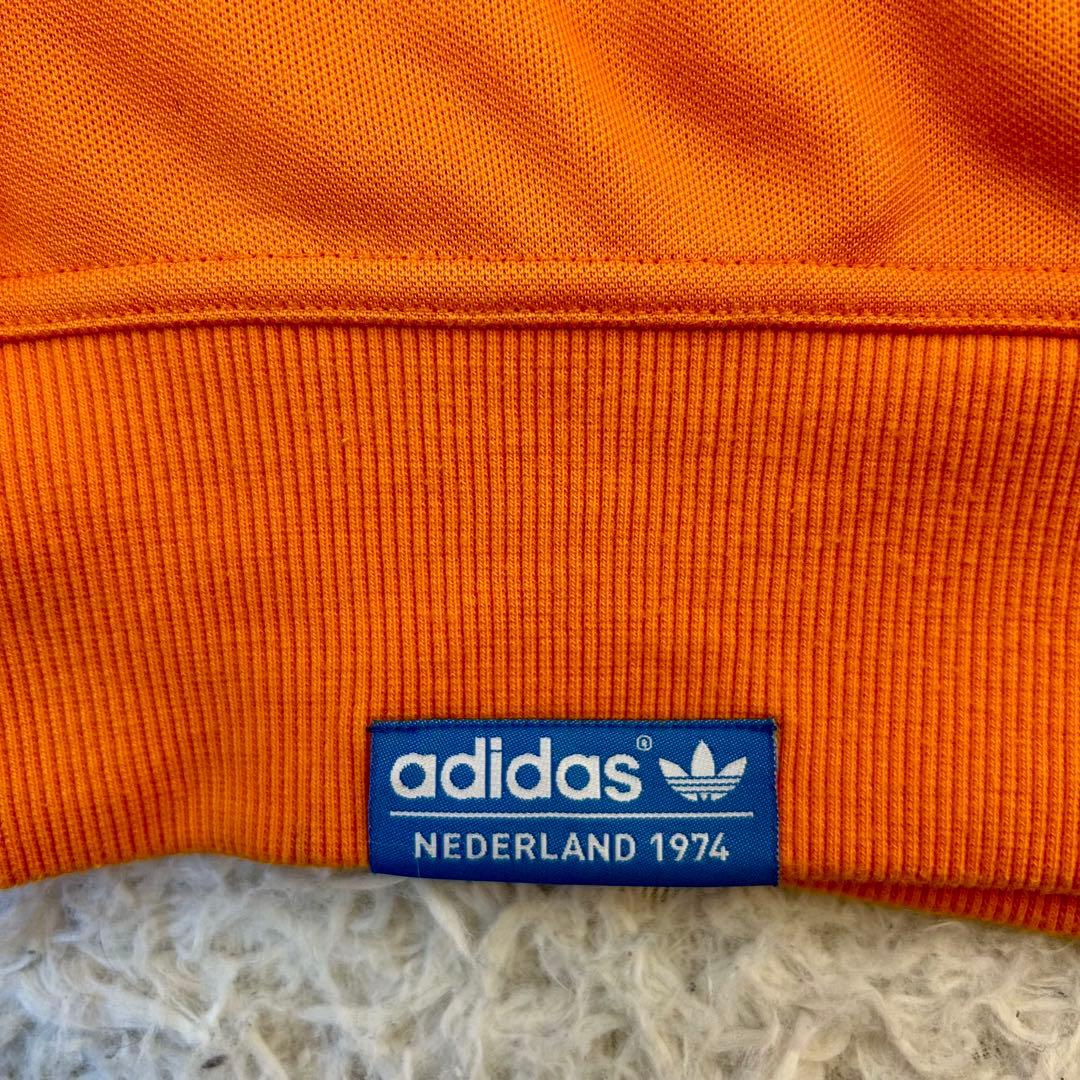 adidas Originals トラックジャケット オランダ代表 背面ロゴ