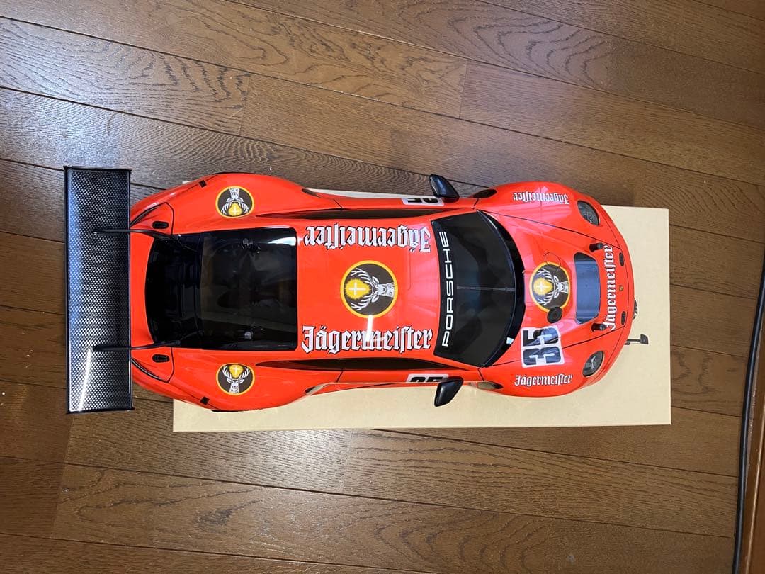 値下げしました。TAMIYA ポルシェ911 GT3R イェーガーマイスター仕様