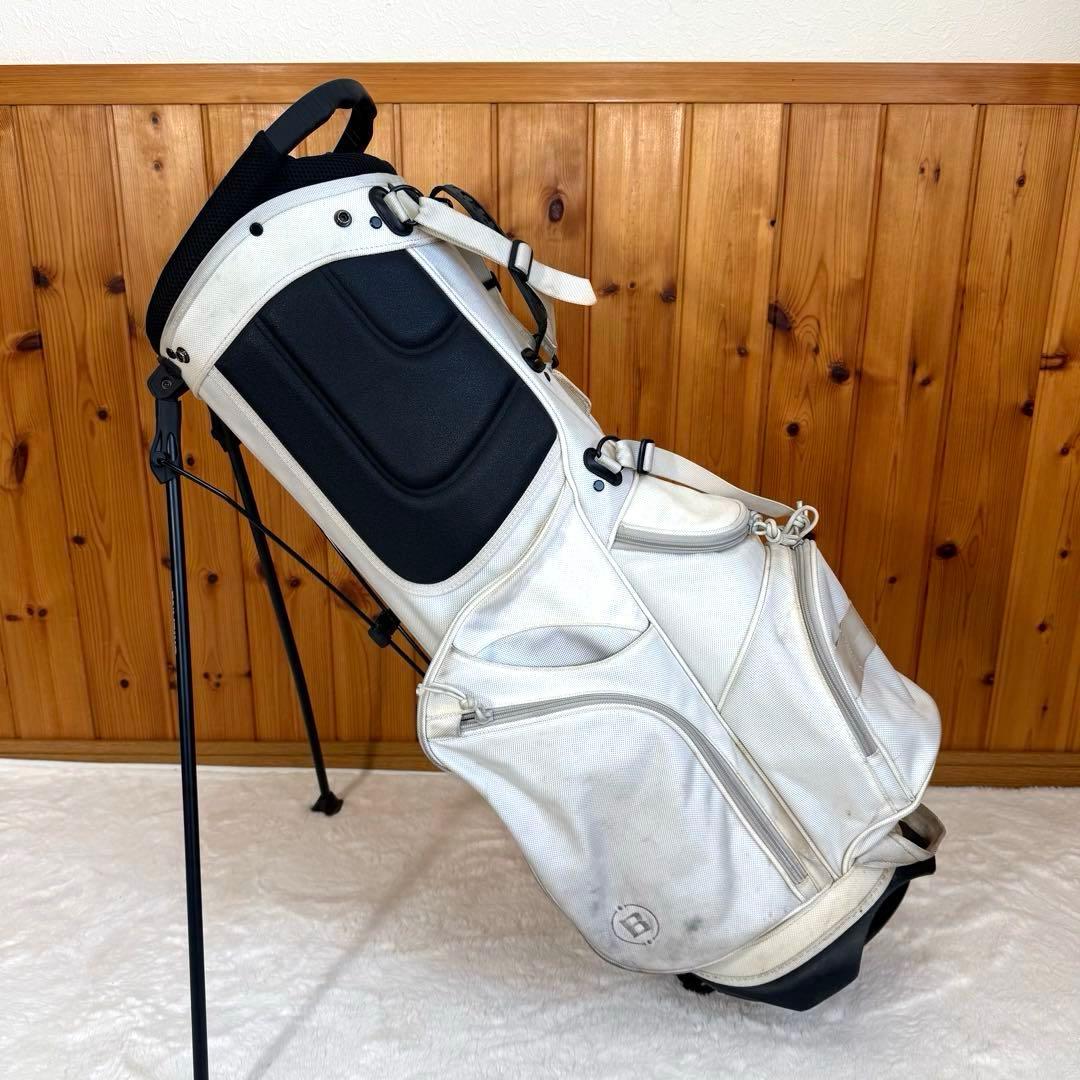 BRIEFING ホワイト キャディバッグ