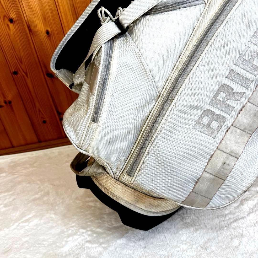 BRIEFING ホワイト キャディバッグ