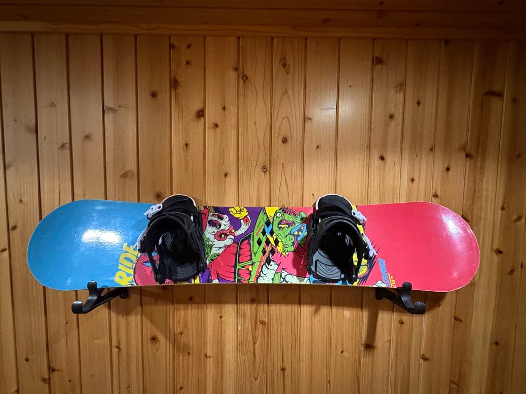 美品☆RIDE スノーボード ビンディング付き130cm headケース付き