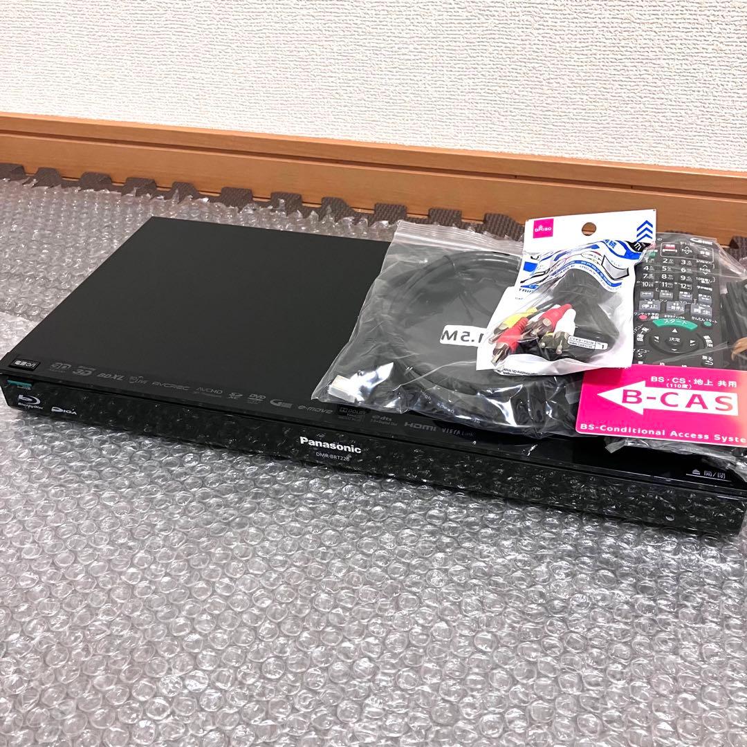 Panasonic ブルーレイディスクレコーダー　DMR-BRT220✨美品♪✨