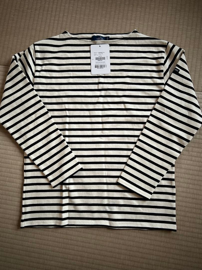 SAINT JAMES OUESSANT R A T3 エクリュ/ブラック