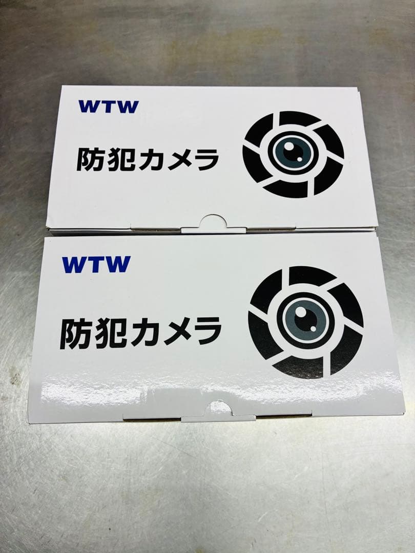 新品　防犯カメラ　2台+LANケーブルセット　PoE 官公庁採用
