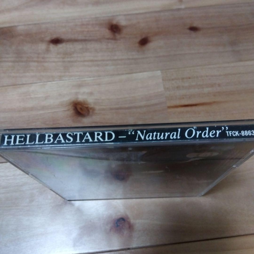 帯付国内盤 HELLBASTARD / NATURAL ORDER