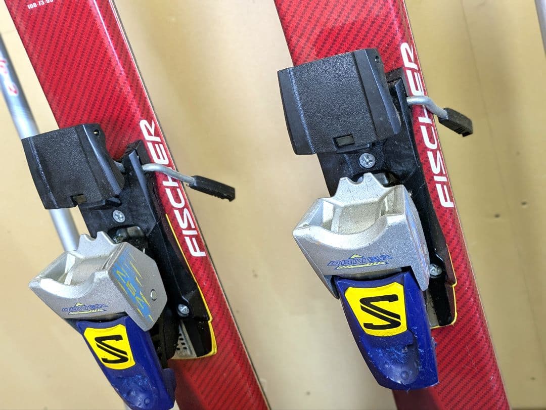 Fischer S110 160サイズ スキー杖 ストック ポール セット