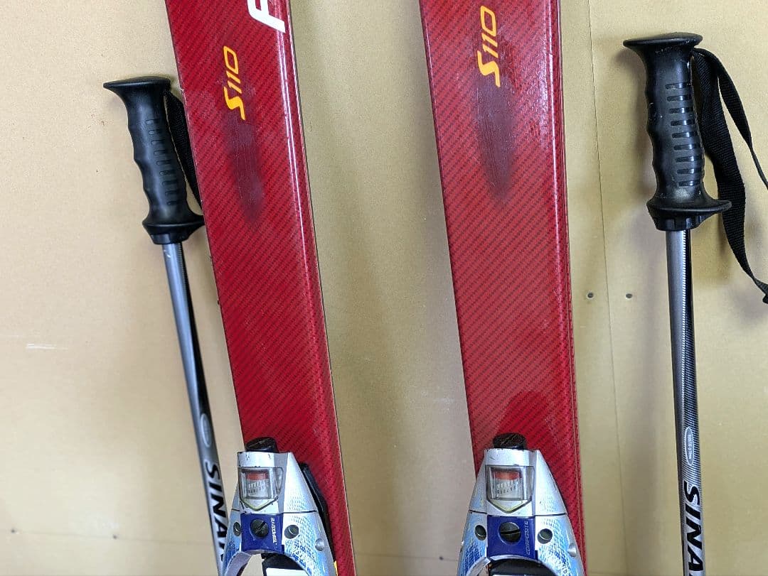 Fischer S110 160サイズ スキー杖 ストック ポール セット