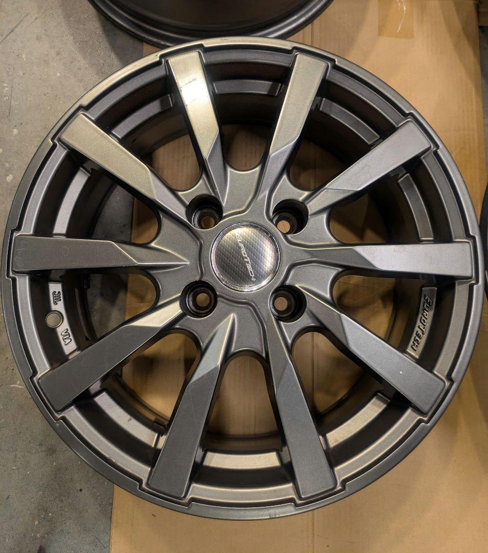 プジョー208/シトロエンC3用ホイール送料込