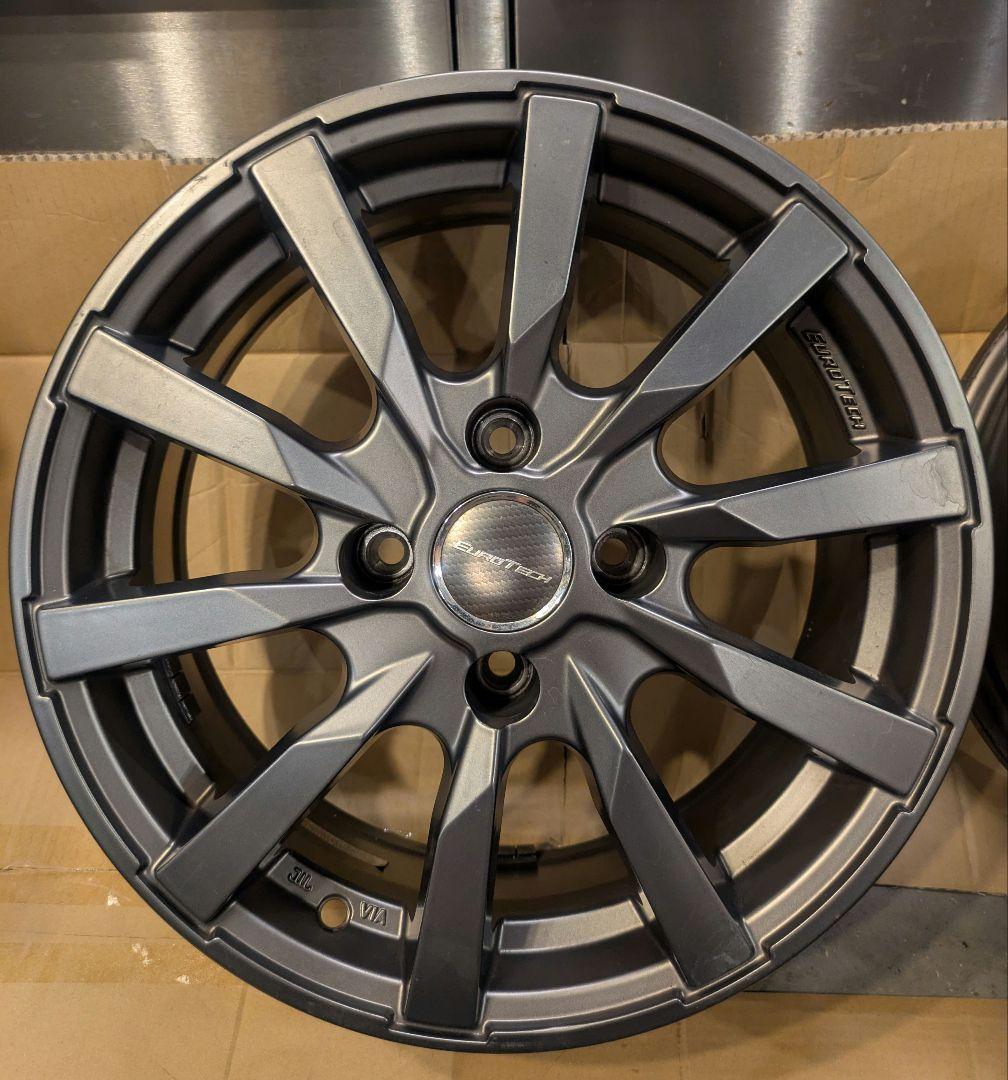 プジョー208/シトロエンC3用ホイール送料込