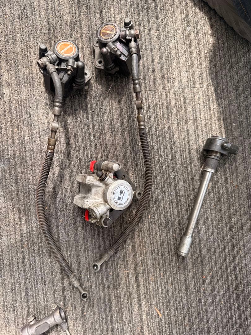 gpz400r(D3) フロント周り