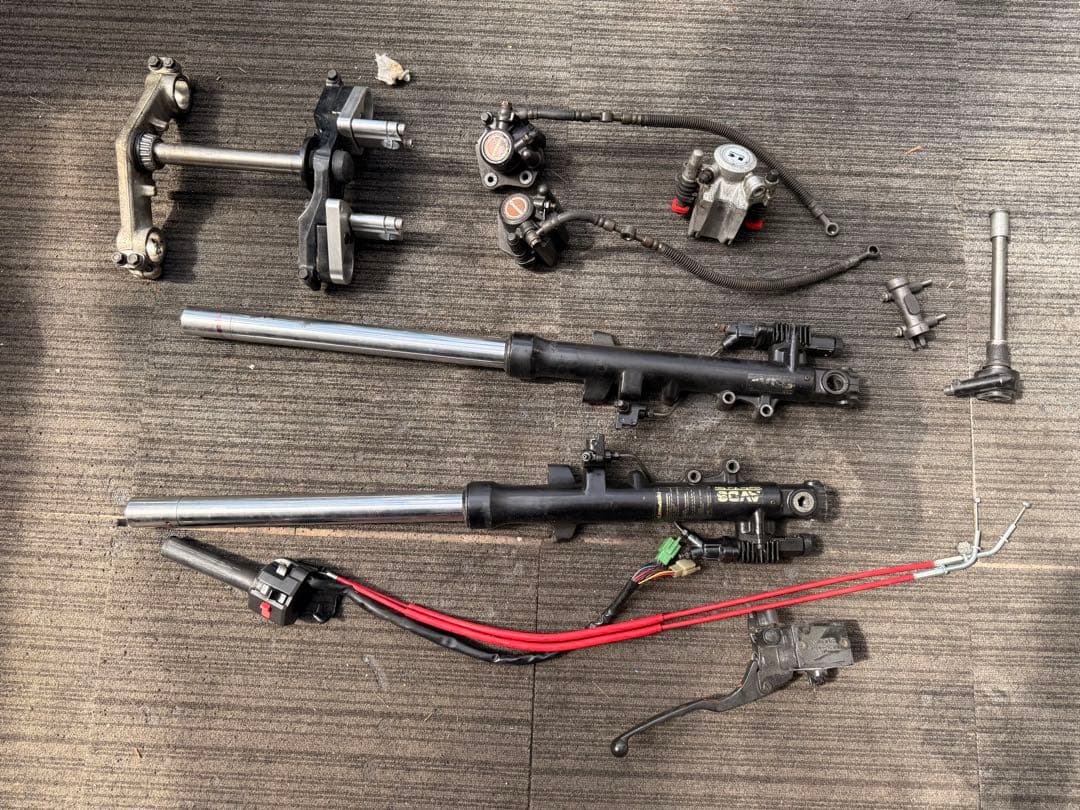 gpz400r(D3) フロント周り