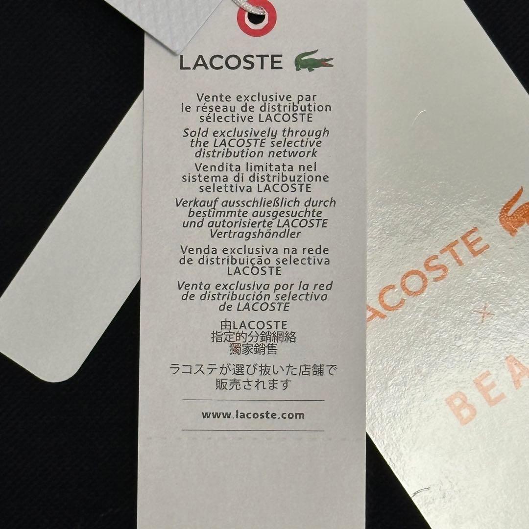 【未使用品】【商品タグ付き】LACOSTE コラボBEAMS 別注ポロシャツ