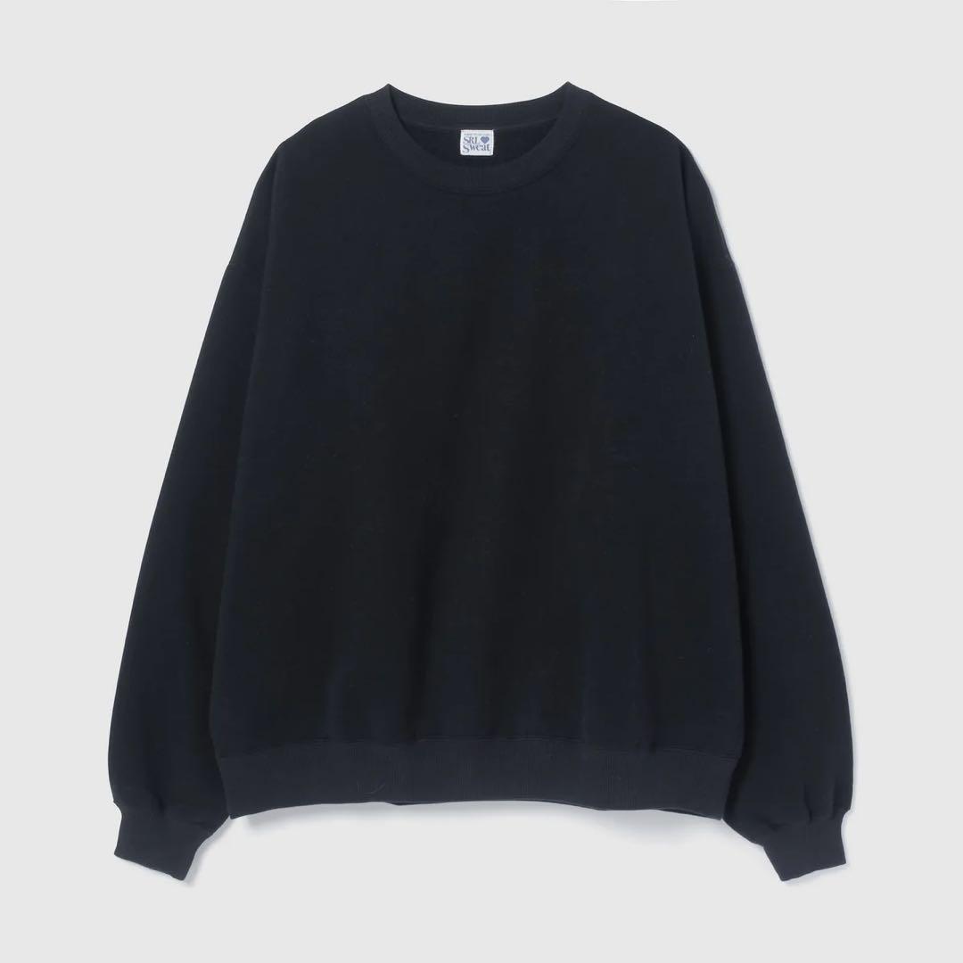 【新品】Volume Sweat プルオーバー/オフブラック