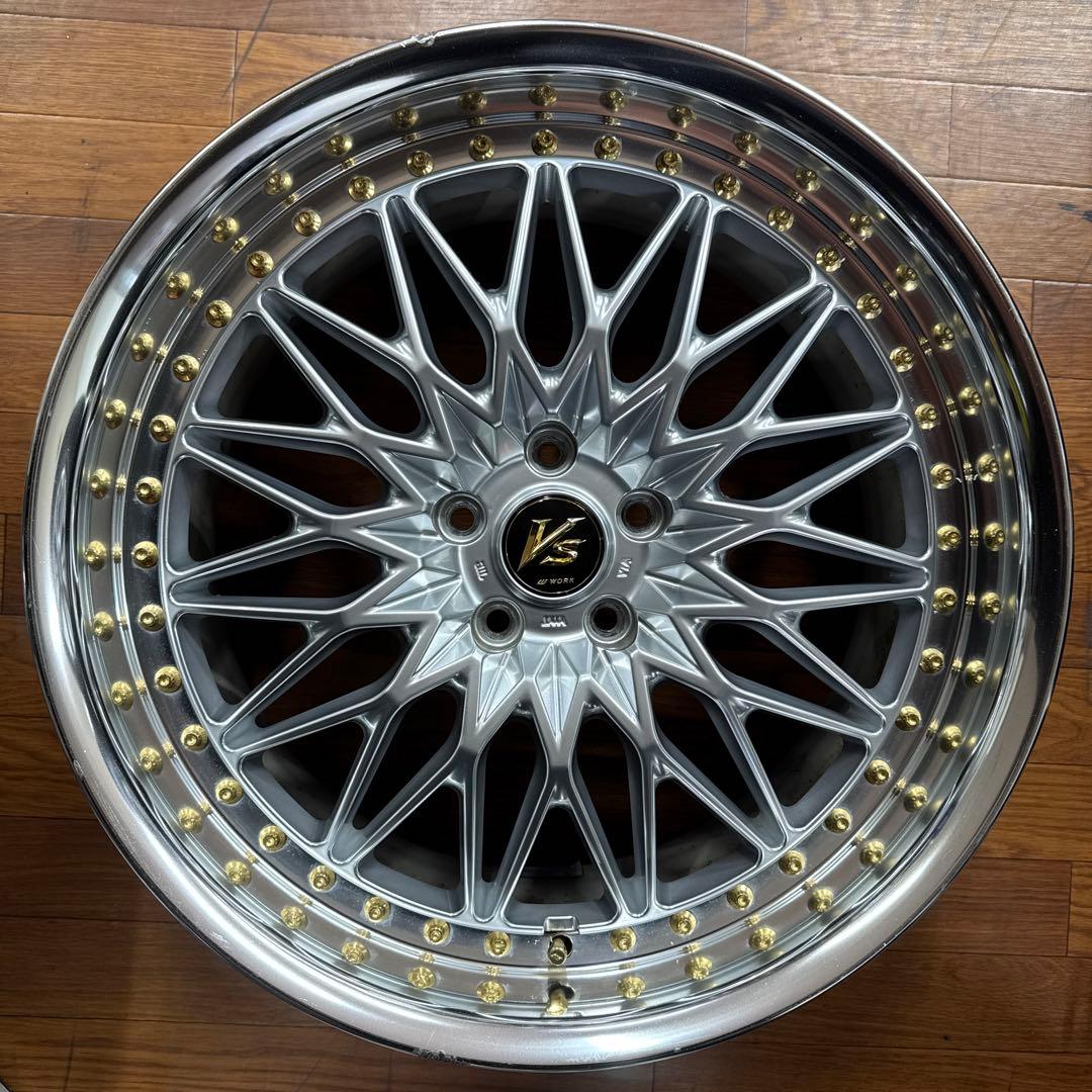 ⭐︎中古品　ワーク　VS XV 20インチホイール ４本セット⭐︎