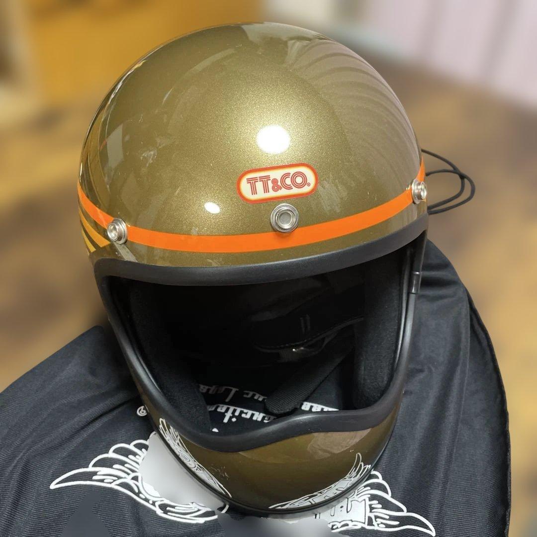 TT&CO. トゥカッターレインボー　専用バイザー　ゴーグル付き　小傷あり