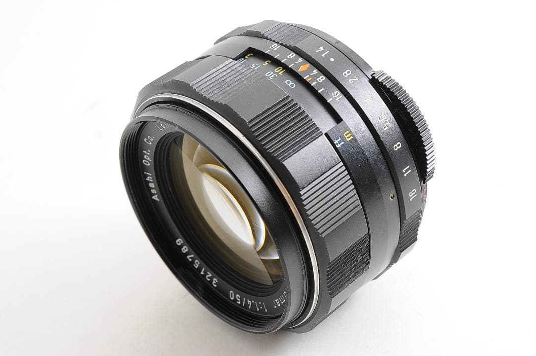 PENTAX Super Takumar 50mm F1.4 レンズ @4454