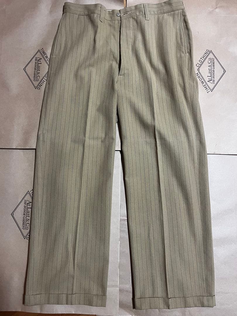 g*e様 atlast&co アットラスト　トラウザース　timeworn チノ