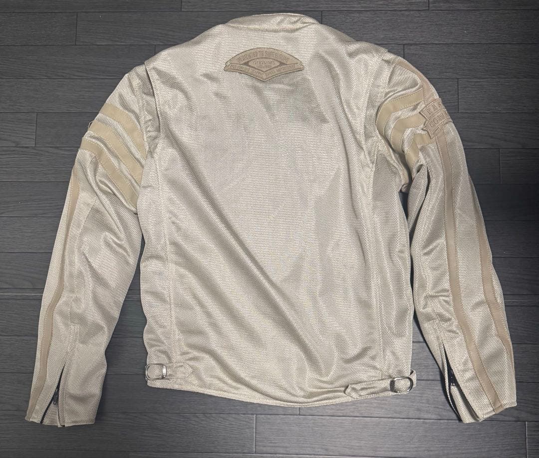 デグナー メッシュジャケット ホワイト プロテクター