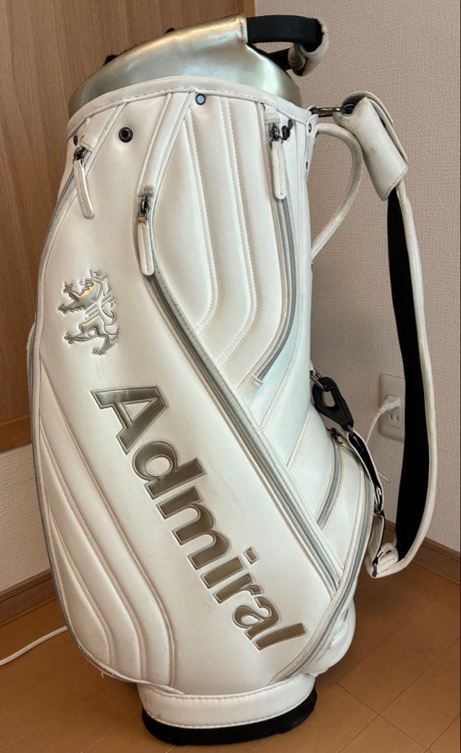 Admiral ホワイト ゴルフバッグ・キャディバッグ