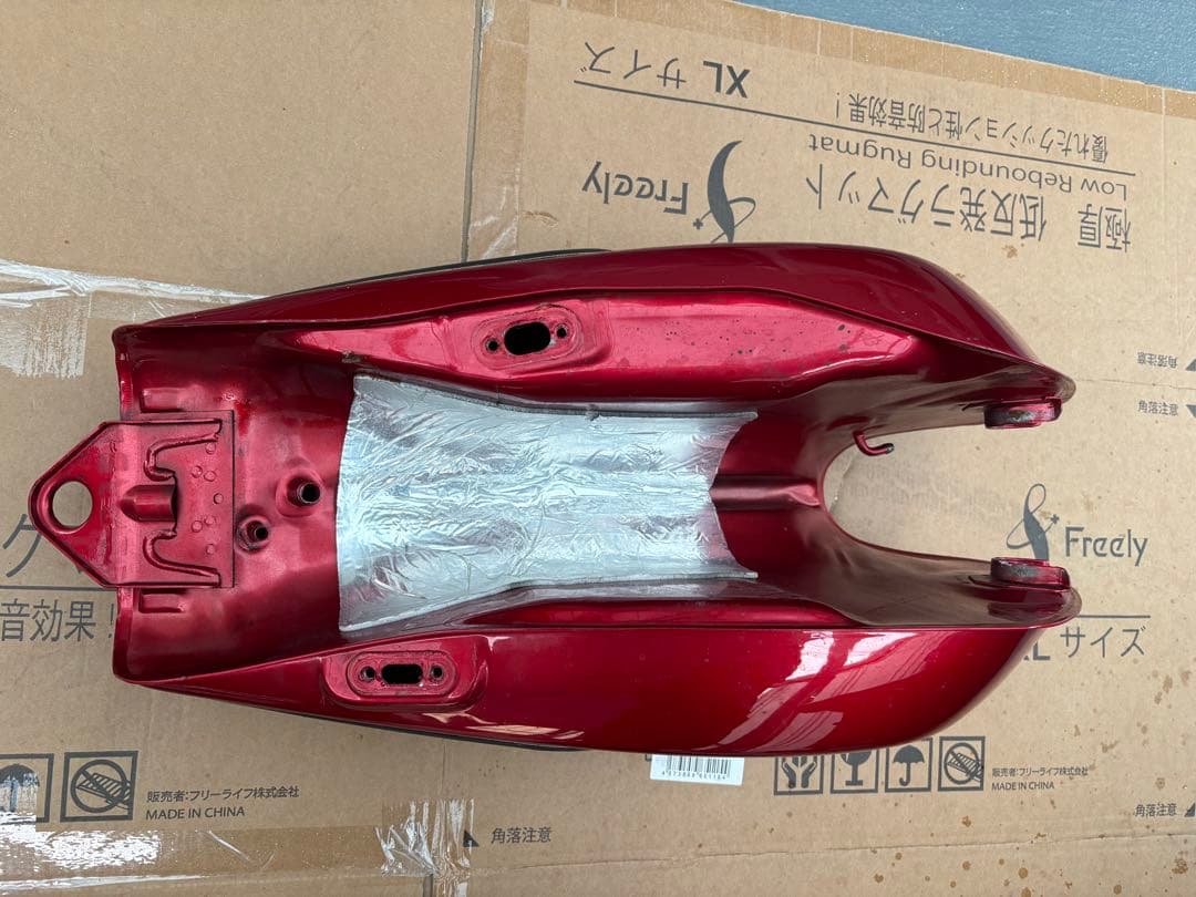 Yamaha SR400 fi タンクとパーツセット レッド