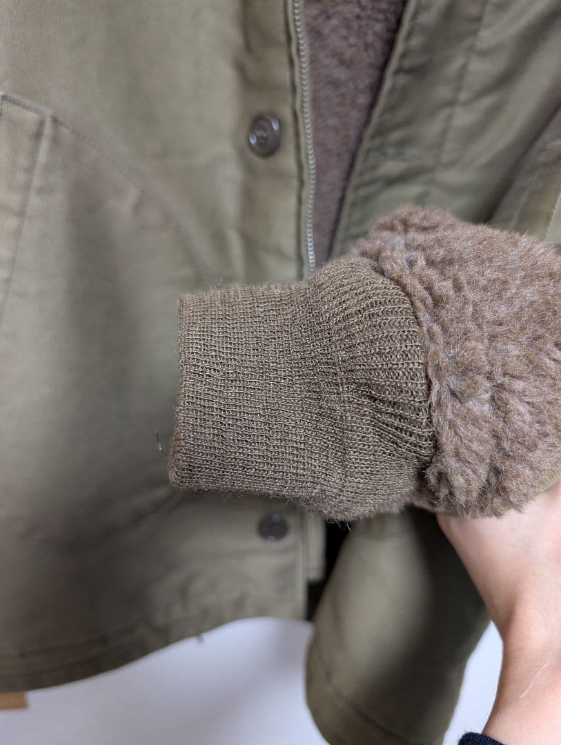 トイズマッコイ 　フード付きN-1デッキジャケット