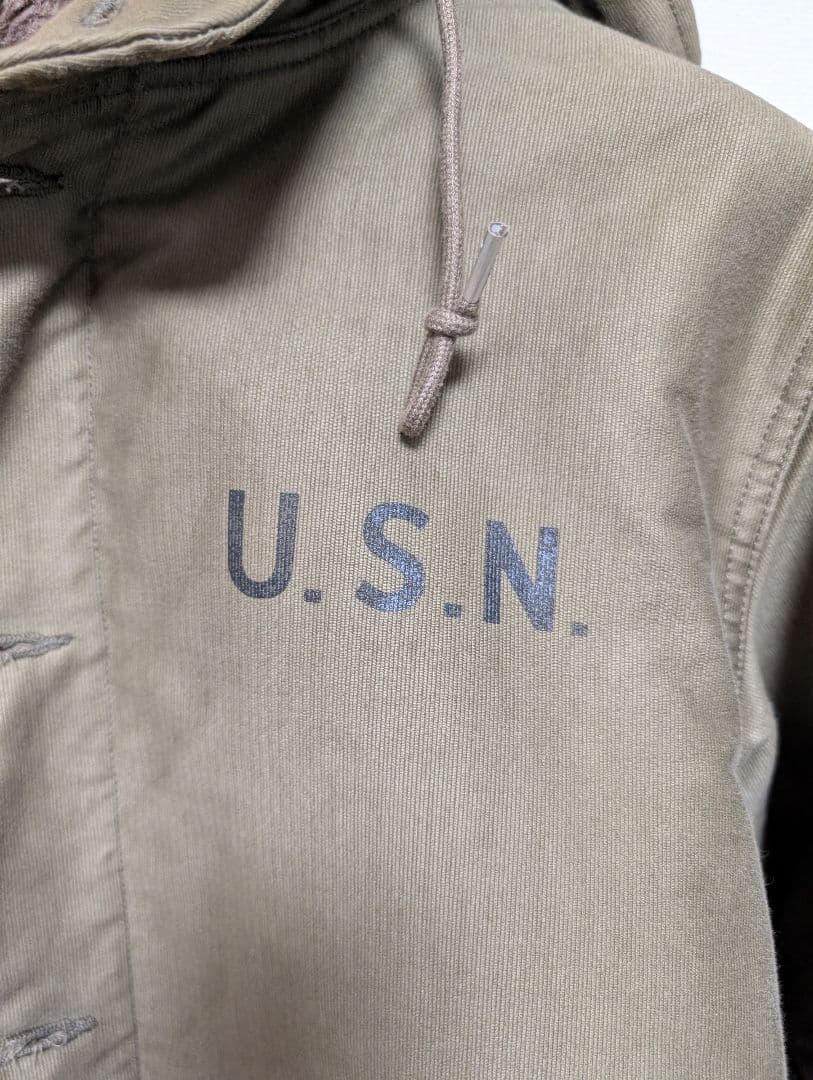 トイズマッコイ 　フード付きN-1デッキジャケット