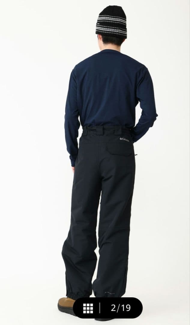 現行品★Columbia アウトドアパンツ ブラック★コアショットパンツ