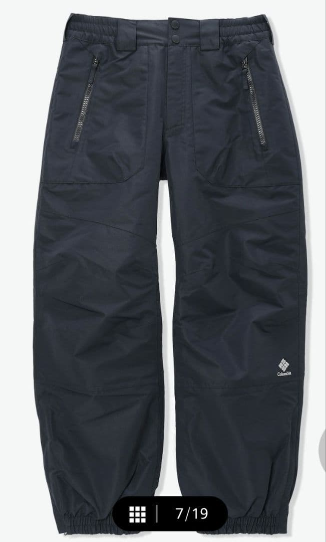 現行品★Columbia アウトドアパンツ ブラック★コアショットパンツ