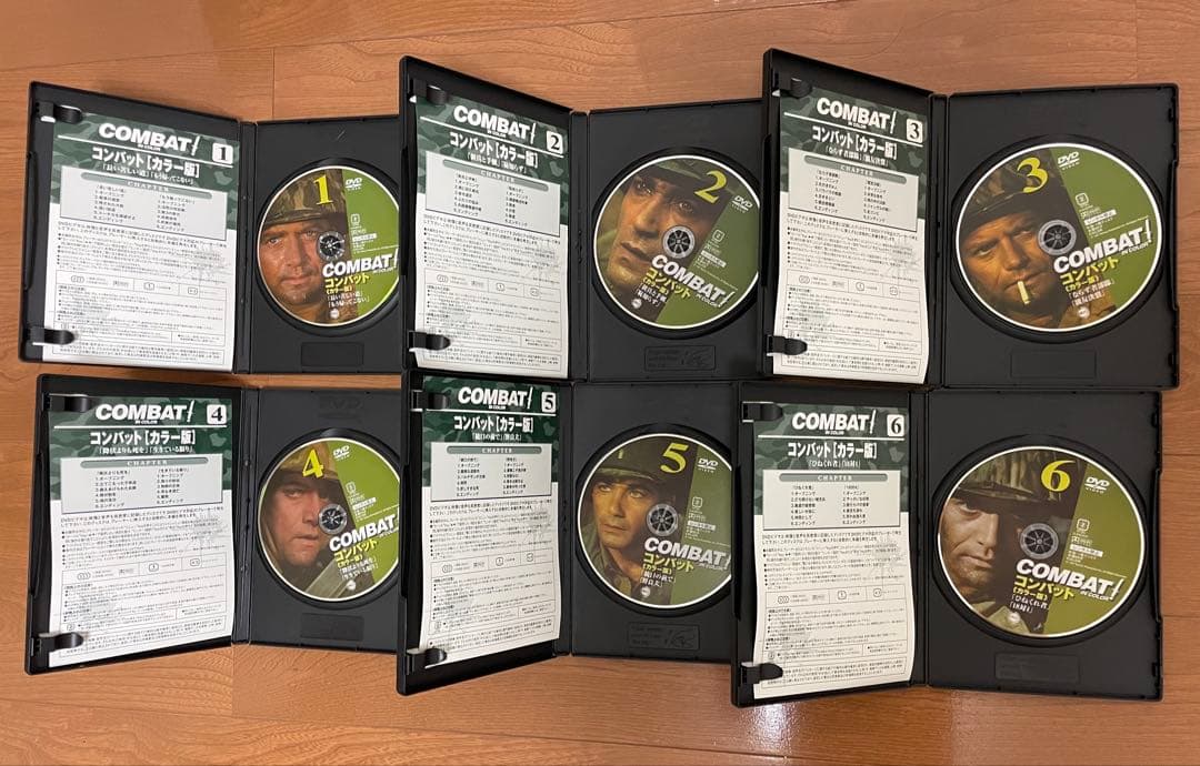 DVD-BOX コンバット COMBAT！カラー版初回限定特製ブックレット付