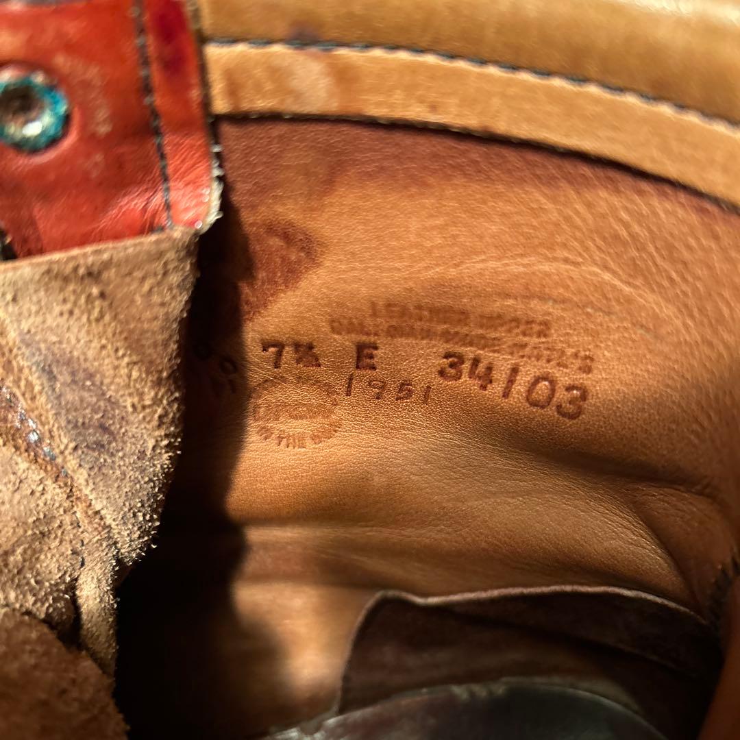 50周年限定アイリッシュセッター1951 ／ RED WING 25.5㎝