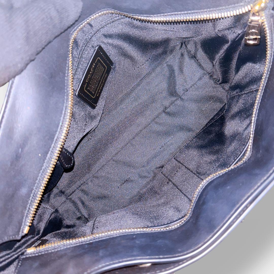 未使用品 コーチ チェーン トートバッグ 577321 エンボス ターンロック